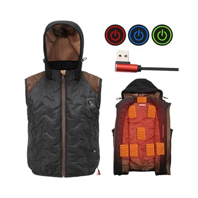 Chaleco polar térmico recargable unisex